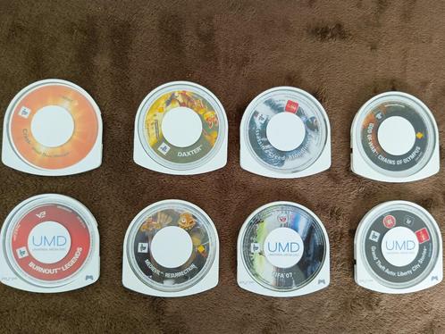 9x PSP spellen, Spelcomputers en Games, Games | Sony PlayStation Portable, Gebruikt, Overige genres, 2 spelers, Vanaf 3 jaar, Gekoppelde computers