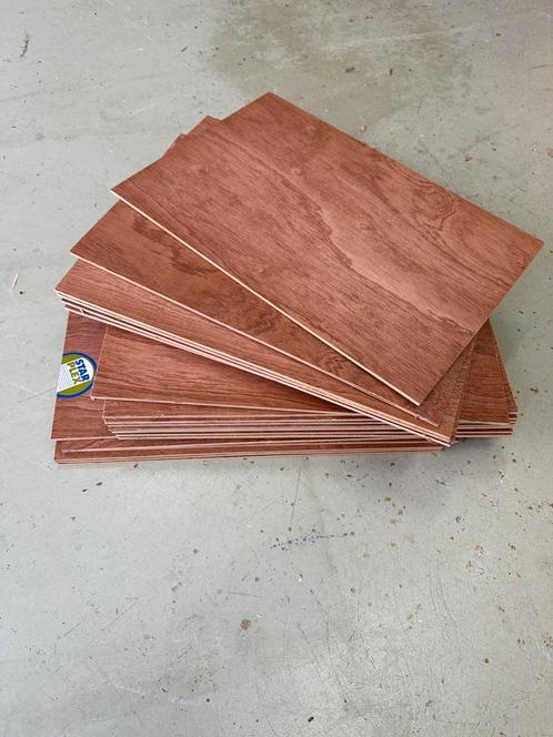 Starplex Mahonie Multiplex platen  30 x 45 cm 5 mm dik 23 st, Doe-het-zelf en Verbouw, Hout en Planken, Nieuw, Overige houtsoorten