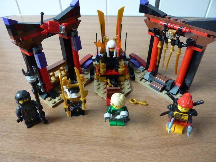 Lego Ninjago 70651 Confrontatie met de troonzaal, Kinderen en Baby's, Speelgoed | Duplo en Lego, Gebruikt, Lego, Complete set