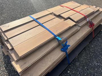 Eiken vloerplanken, massief, 14 cm breed, 18 m2, planken, beschikbaar voor biedingen