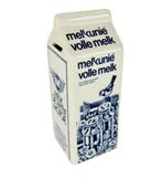 Melk De Witte Motor - Melkunie - Spaarpot - Porselein - 80'S, Verzamelen, Ophalen of Verzenden, Zo goed als nieuw