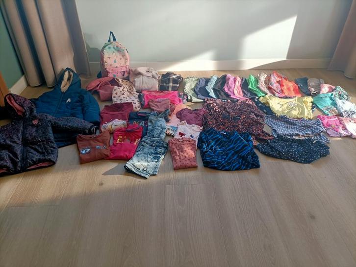 Kledingpakket meisje maat 116/122/128, Kinderen en Baby's, Kinderkleding | Kinder-kledingpakketten, Gebruikt, Maat 128, Ophalen
