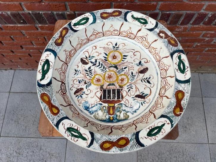 Antieke keramieke kom/schaal., Antiek en Kunst, Antiek | Keramiek en Aardewerk, Ophalen of Verzenden