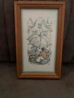 Anton Pieck Print - Marktscène, Antiek en Kunst, Ophalen of Verzenden