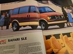 Brochure GMC Rally & Safari 1988 USA, Ophalen of Verzenden, Zo goed als nieuw, Overige merken