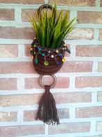 Vintage handgemaakte plantenhanger, Ophalen of Verzenden, Zo goed als nieuw