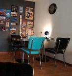 Bel Air bel air diner set 4 stoelen tafels fifties jaren 50, Huis en Inrichting, Stoelen, Ophalen, Zo goed als nieuw