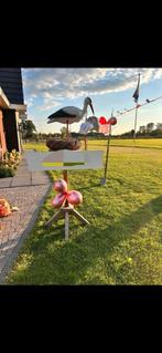 Ooievaar te huur!, Kinderen en Baby's, Kraamcadeaus en Geboorteborden, Ophalen of Verzenden, Zo goed als nieuw