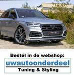 Maxton Spoiler Voorspoiler Lip Splitter Voor Audi Q5 S Line, Auto diversen, Tuning en Styling, Verzenden