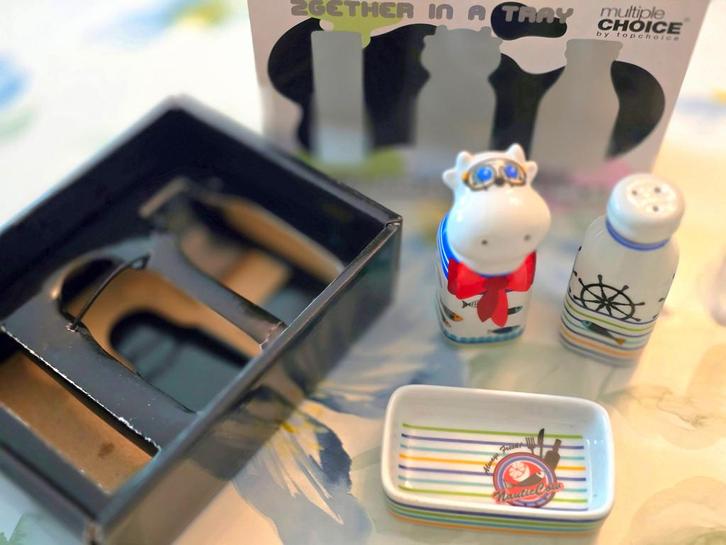 Porcelain Peper en Zoutstel Multiple Choice by TopChoice, Huis en Inrichting, Keuken | Keukenbenodigdheden, Verzenden