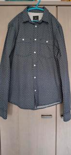 Overhemd blouse met printje van WE maat XS/ 164, WE, Blauw, Halswijdte 38 (S) of kleiner, Ophalen of Verzenden
