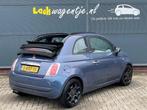 Fiat 500C 0.9 TwinAir Sport Cabrio *airco *16” *APK 10-202, Auto's, Fiat, Euro 5, 86 pk, Gebruikt, Zwart