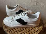 Nieuw! Super mooie leren sneakers 5th Avenue. Wit blauw 41, Wit, Nieuw, Ophalen of Verzenden, Sneakers of Gympen