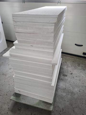 Piepschuim platen 2 cm dik in diverse maatvoeringen 27m2 beschikbaar voor biedingen