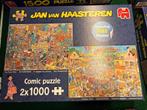 Jan van Haasteren Puzzel - 2x1000 stukjes, Ophalen of Verzenden, 500 t/m 1500 stukjes, Zo goed als nieuw, Legpuzzel