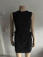 Shein zwart jurk maat S, Kleding | Dames, Jurken, Verzenden, Zwart, Zo goed als nieuw, Maat 36 (S)
