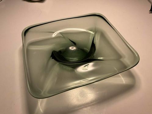W.J. Rozendaal: 'Quadravera' schaal no.2 Kristalunie 1939, Antiek en Kunst, Antiek | Glas en Kristal, Ophalen of Verzenden