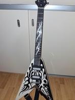 harley benton victory flames gitaar, Ophalen, Gebruikt, Solid body, Overige merken