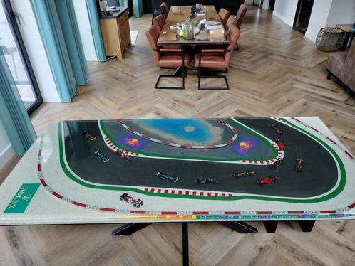 Formule 1 epoxy tafel, Huis en Inrichting, Tafels | Eettafels, Nieuw, 100 tot 150 cm, 150 tot 200 cm, Vijf personen of meer, Rechthoekig