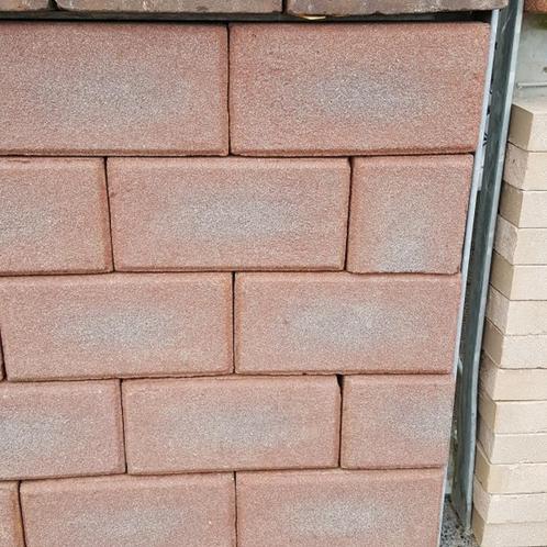 gebakken lingeformaat dubbel rossa, Tuin en Terras, Tegels en Klinkers, Nieuw, Klinkers, Overige materialen, 10 m² of meer, Ophalen of Verzenden