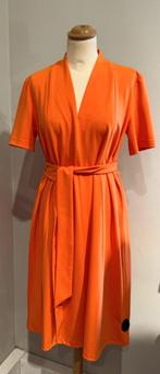 Prachtige jurk van MARCCAIN (mt 2=36), Oranje, Ophalen of Verzenden, Onder de knie, Zo goed als nieuw