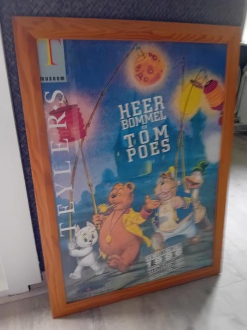 Poster Affiche Heer Bommel En Tom Poes, Verzamelen, Posters, Film en Tv, A1 t/m A3, Rechthoekig Staand, Met lijst, Ophalen