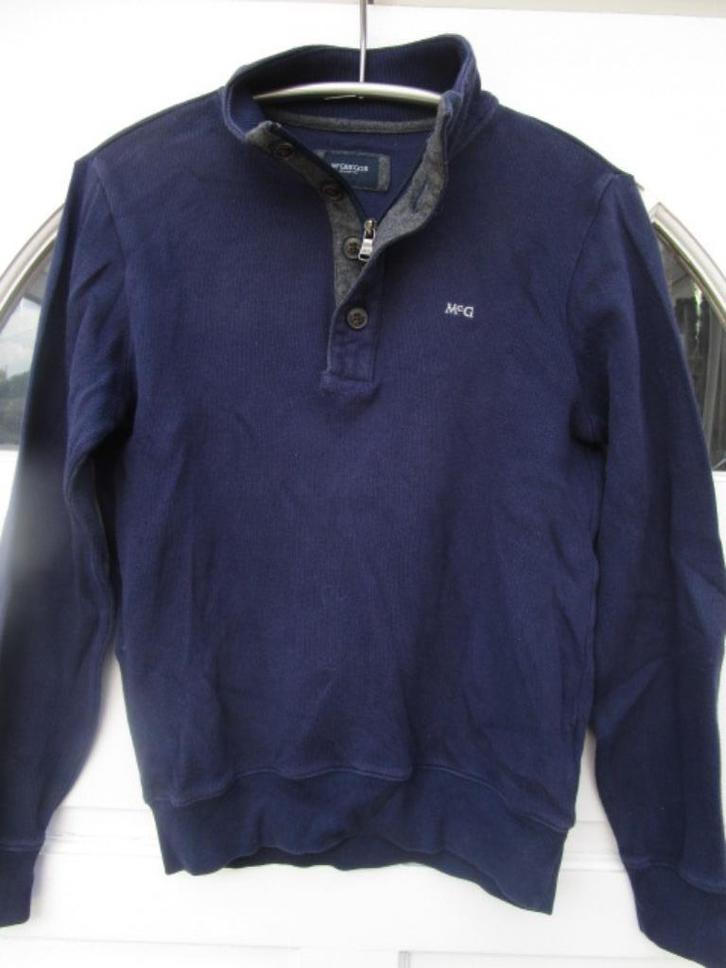 Mooie donkerblauwe Mc Gregor trui maat S, Kleding | Heren, Truien en Vesten, Zo goed als nieuw, Maat 46 (S) of kleiner, Blauw