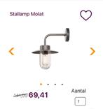 Buitenlamp molat nieuw in doos, Minder dan 50 watt, Wandlamp, Ophalen of Verzenden, Led
