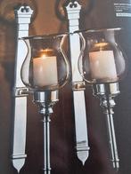 2 Eichholtz wall lantern Datcha set wand windlicht kandelaar, Huis en Inrichting, 50 tot 75 cm, Ophalen of Verzenden, Zo goed als nieuw
