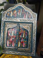 Handbeschilderd Marokkaans arabische spiegel handwerk, Gebruikt, Ophalen of Verzenden, https://verburgtvintage.nl/#contact, Schipluidenlaan 20 5035KJ Tilburg