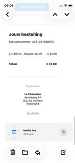 Tickets, Twee personen, Overige soorten