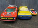 3 JOUSTRA AUTO'S PEUGEOT/FERRARI VINTAGE, Ophalen of Verzenden