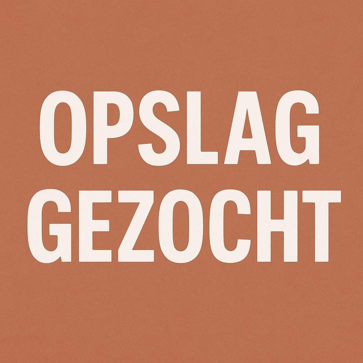 opslagruimte GEZOCHT, Zakelijke goederen, Kantoor en Winkelinrichting | Magazijn, Stelling en Opslag, Ophalen of Verzenden