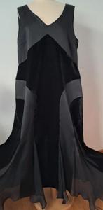 Jurk zwart fluweel 46/48-50, Zwart, Maat 46/48 (XL) of groter, Nieuw, Ophalen of Verzenden