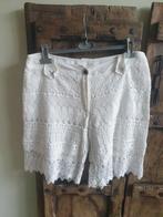 Korte broek short van Elisa Cavaletti kant XL, Kort, Wit, Maat 46/48 (XL) of groter, Ophalen of Verzenden