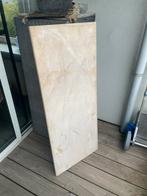 Marmeren plaat, Ophalen of Verzenden, Gebruikt, Rechthoekig, Overige materialen