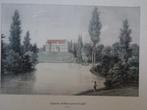 litho kasteel Heers Limburg Belgie, Jobard, 1825, Verzenden