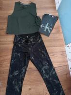H&M Sport Set M + Calvin Klein T-Shirt XS, Maat 38/40 (M), H&M, Ophalen of Verzenden, Groen