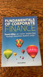 Fundamentals of Corporate Finance, David Hillier (3e editie), Boeken, David Hillier, Geld en Beleggen, Zo goed als nieuw, Ophalen