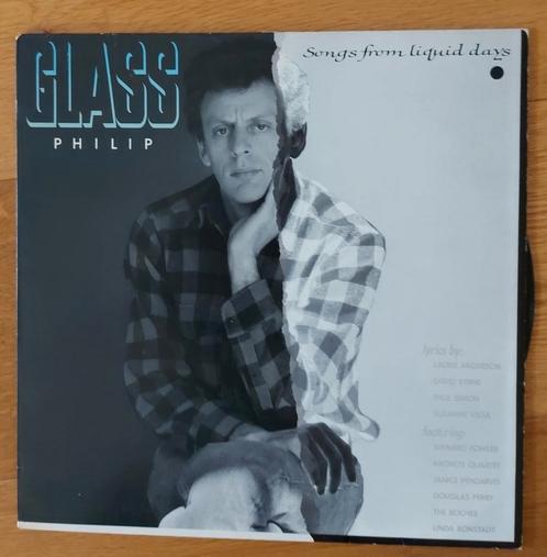 Philip Glass/David Byrne-Songs from Liquid Days prima staat!, Cd's en Dvd's, Vinyl | Pop, Zo goed als nieuw, 1980 tot 2000, 10 inch