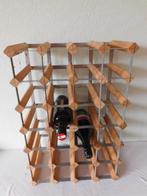 Vintage wijnrek van IKEA voor maximaal  30 flessen, retro, a, Huis en Inrichting, Overige materialen, Gebruikt, Ophalen of Verzenden