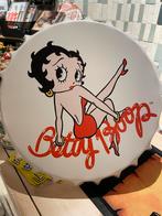 Metalen wandbord dop Betty Boop, Verzamelen, Stripfiguren, Nieuw, Betty Boop, Ophalen of Verzenden