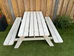 Mooie picknicktafel, Ophalen, Zo goed als nieuw, Rechthoekig