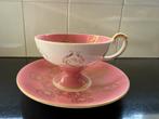 Aynsley roze kop met schotel, Antiek en Kunst, Antiek | Servies los, Ophalen of Verzenden