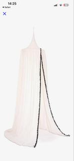 Nobodinoz klamboe Bedhemel Crème Zwart Pom Poms, Ophalen of Verzenden, Zo goed als nieuw, Klamboe