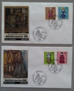 2x Eerste Dag Enveloppen Kinderzegels Duitsland 1968, Postzegels en Munten, Brieven en Enveloppen | Buitenland, Envelop, Verzenden