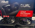 ASUS Dual RX 6600 8GB Met doos & factuur, Computers en Software, Videokaarten, Gebruikt, AMD, PCI-Express 4, Ophalen of Verzenden