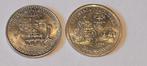 2 x 200 Portugese Escudo munten. Afbeelding met 1557 en 1512, Ophalen of Verzenden, Overige landen, Losse munt