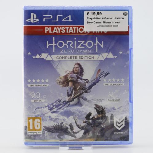 Playstation 4 Game: Horizon Zero Dawn | Nieuw in seal, Spelcomputers en Games, Games | Sony PlayStation 4, Zo goed als nieuw