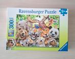 Ravensburger puzzel XXL Wilde dieren selfie 300 stukjes, Ophalen of Verzenden, Meer dan 50 stukjes, Zo goed als nieuw, 6 jaar of ouder